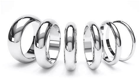 Plain Platinum Wedding Rings • Platinum Ring Company