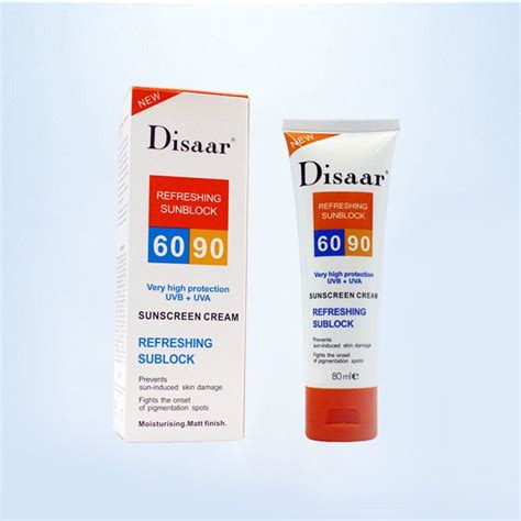 Disaar Sunscreen Cream Spf Moisturizing Skin Protect Sunblock G