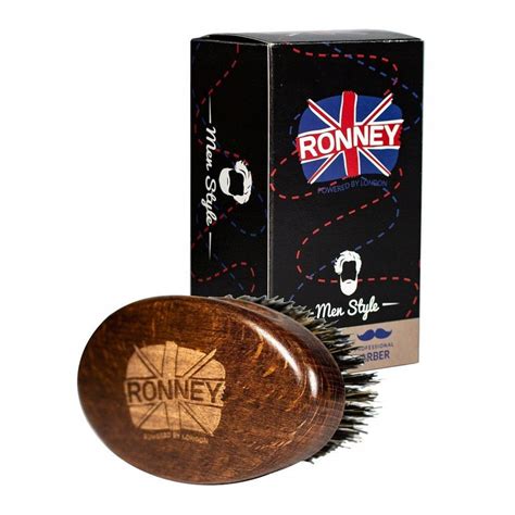 Ronney Wooden Beard Brush Drewniana Szczotka Do Brody Z Naturalnego