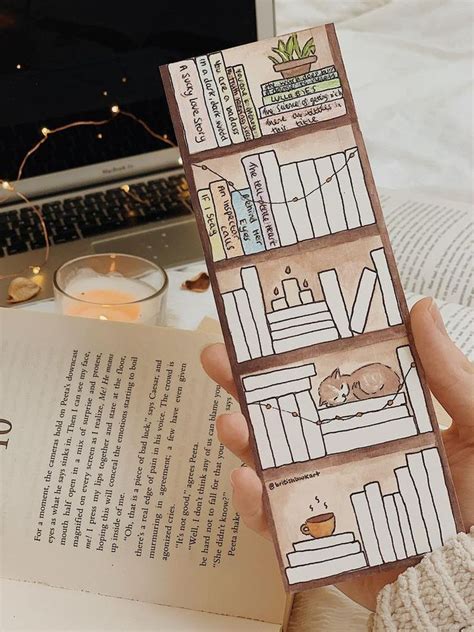 Bookshelf Tracker Bookmark Book Tracker Bookmark Etsy Segnalibri