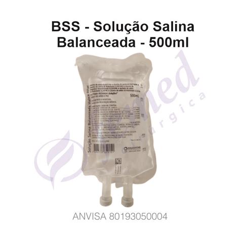 BSS Solução Salina Balanceada 500ml Femed