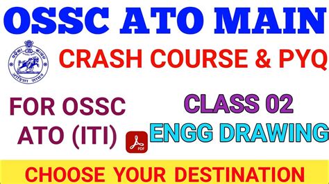 Class Ossc Ato Main Technical Examination Ossc Ato Iti Youtube