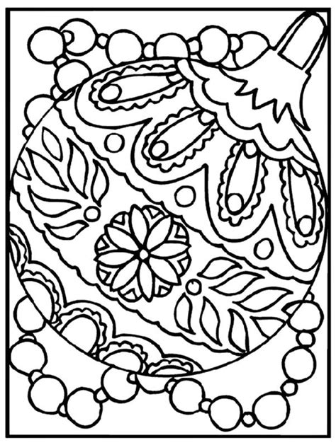 Black And White Christmas Coloring Pages At Getcolorings Free