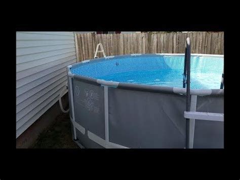 Intex Pool Setup And Assembly - YouTube | Intex pool, Pool, Intex