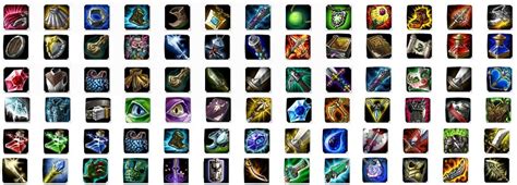 Free League of Legends Item Icons Pack PSD - TitanUI