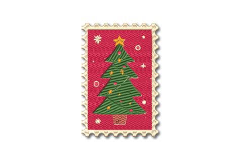 Christmas Tree Stamp Creative Fabrica