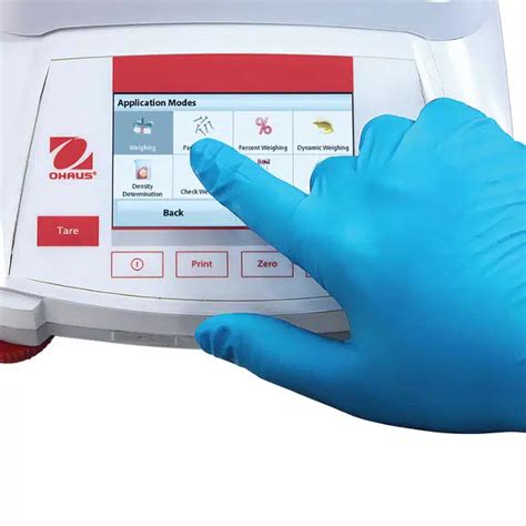 Ohaus laboratorium weegschaal Adventurer Precision 520g Ø130 AX523