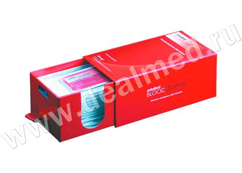 Салфетка кровоостанавливающая Ankaferd Blood Stopper 5х5 см, 5 мл ...