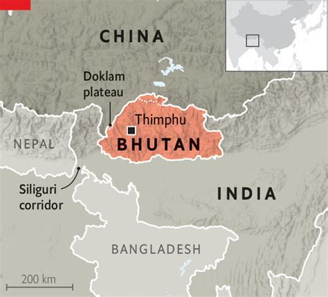 China and Bhutan aim to resolve a long-running border dispute