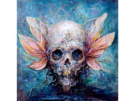 Cedar Street Galleries Artwork ID 27793 Joshua Sylvia Fairy Skull