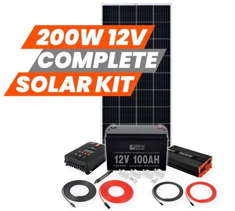 Rich Solar Watt Complete Solar Kit