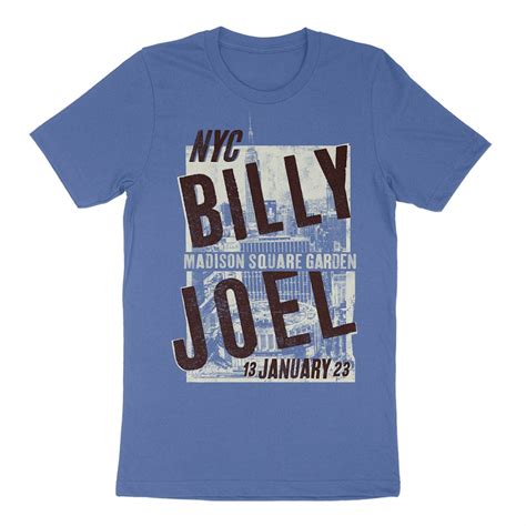 Billy Joel "1-13-23 MSG Event" T-Shirt