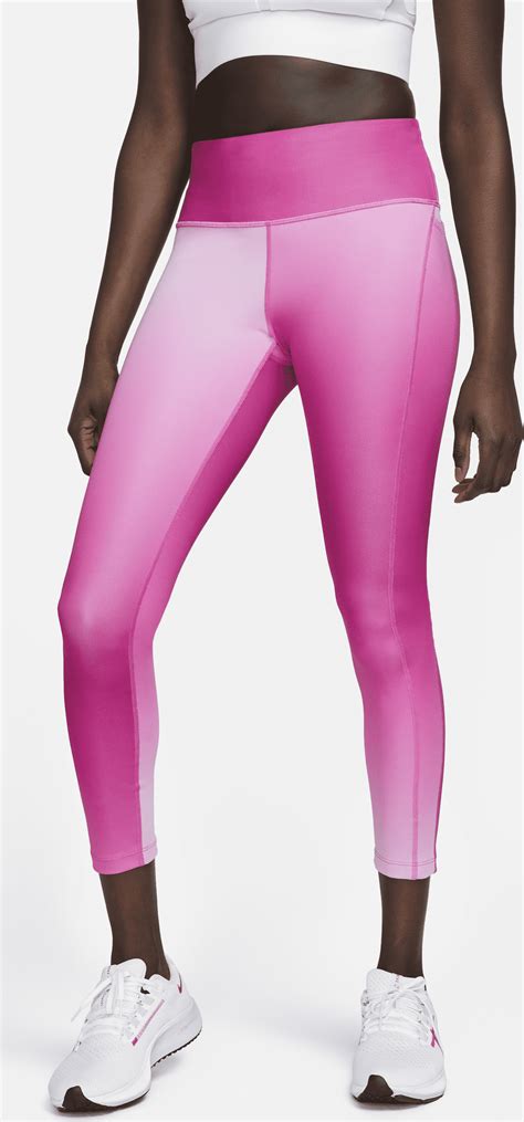 Nike Running Fast Fade Tights Active Fuchsia • Pris