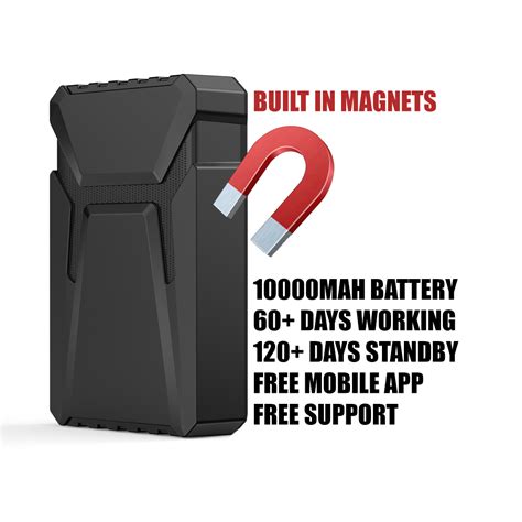 #1 Magnetic GPS Tracker, Best for Cars, Trailors, Trucks