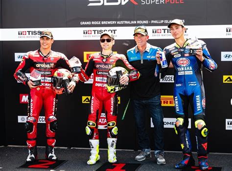 Sbk Gp Di Australia Alvaro Bautista Domina La Superpole Race Di