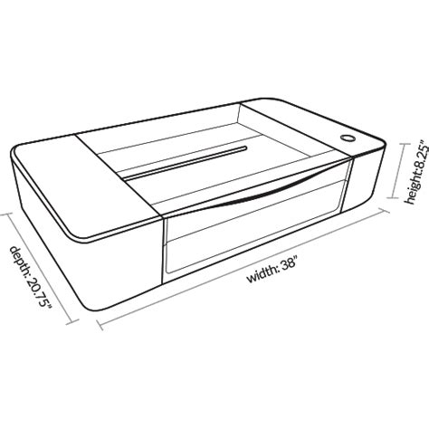 Glowforge Pro 45 Watt 3d Laser Cutter Engraver Stemfinity