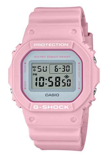 Casio G Shock Dw5600sc 4 Pastel Color Series Pink Digital Watch Watch