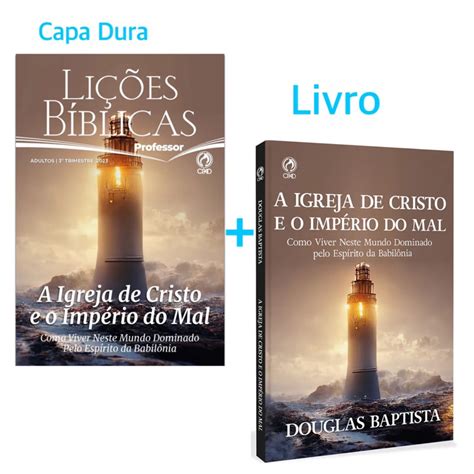 Livro de Apoio Lições Bíblicas Ebd Revista do Professor Capa Dura