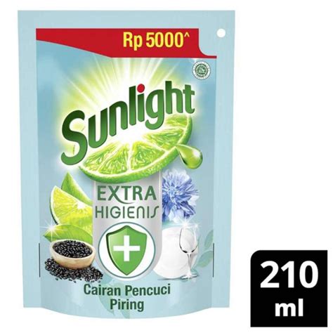 Jual Sunlight Jeruk Nipis Habbatussauda Kemasan Ekonomis Cairan Pencuci