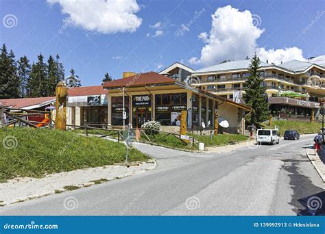 Summer View of Ski Resort Pamporovo in Rhodope Mountains, Bulgaria ...