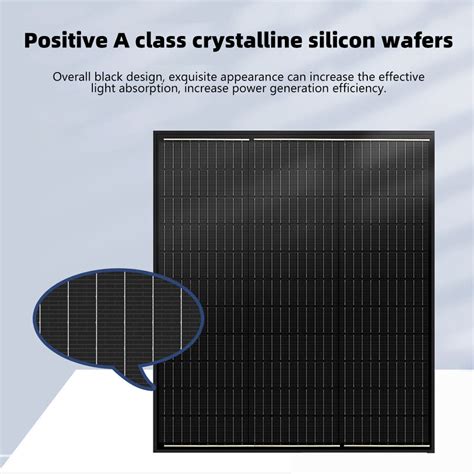 400w Monocrystalline Solar Panel 18v Solar Panel Module For Rv Boat Off Grid Ebay