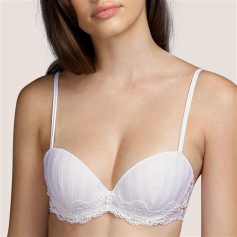 White Padded Bra Andres Sarda Sales White Lace Lingerie Unas