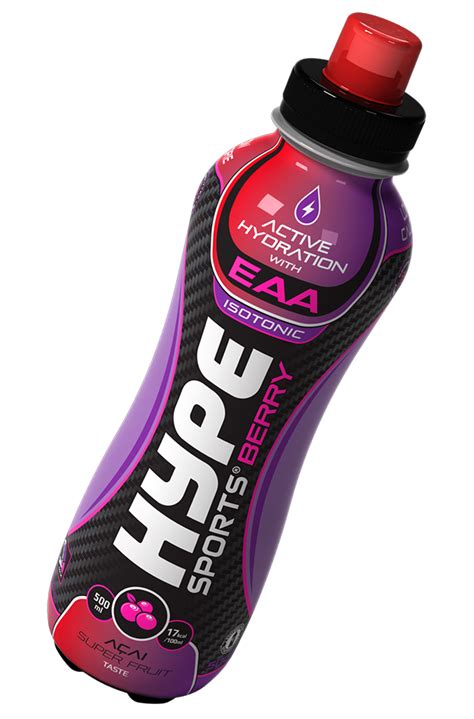 Hype Sports Berry Isotonic Support With 9 Eaas Hype Energy