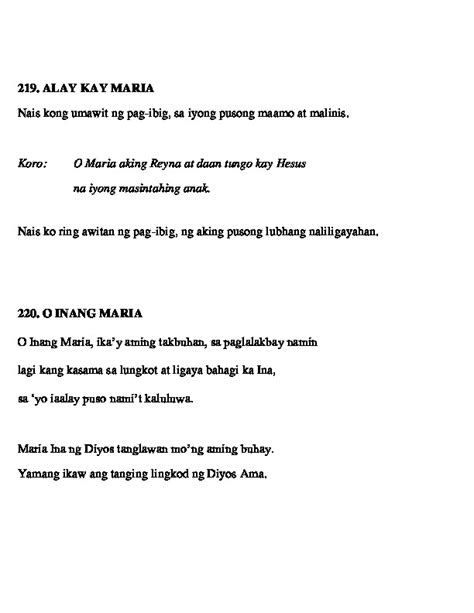 Tagalog Songs With Chords - PDFCOFFEE.COM