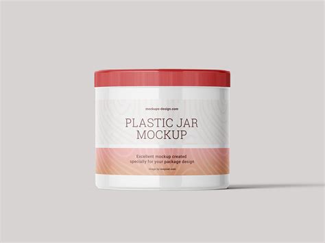 Plastic Jar Free Mockup Free Mockup World