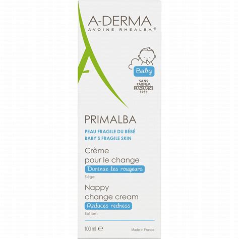 A DERMA Primalba crème pour le change tube 100ml Parapharmacie Prado