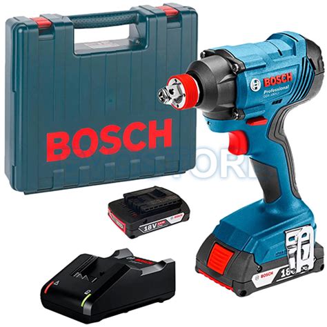 Masina De Insurubat Cu Impact 18V 2x2Ah 180Nm Bosch GDX 180 LI L