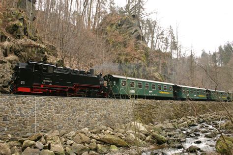 Der Sdg Auf Der Wei Eritztalbahn Unterwegs In Richtung