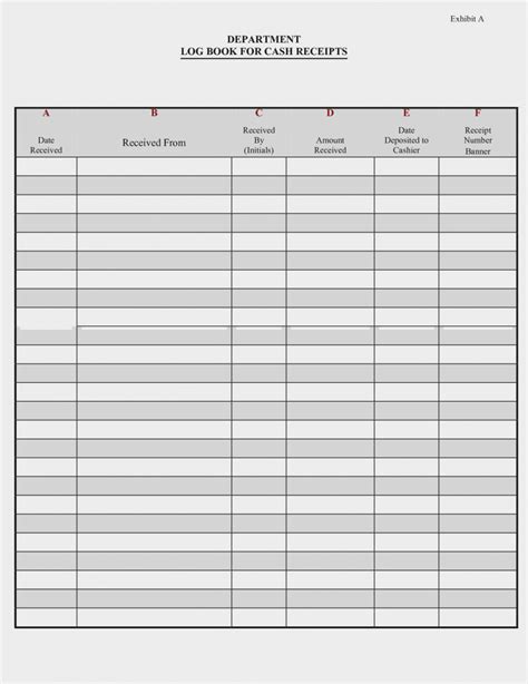 Petty Cash Reconciliation Form Template | Hhh | Templates, Cash - Free Cash Book Template ...