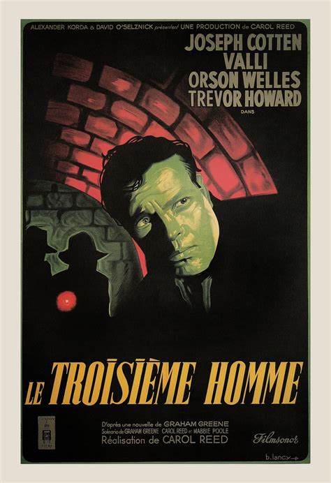 CLASSIC MOVIE POSTER the Third Man Movie Poster Orson - Etsy Canada