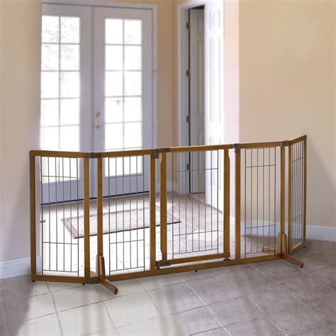 Wide Premium Plus Freestanding Pet Gate - Richell USA Inc.