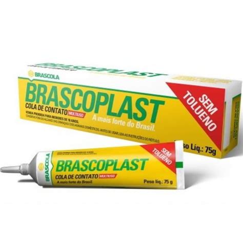 Brascoplast Cola De Contato Sem Tolueno G Elo