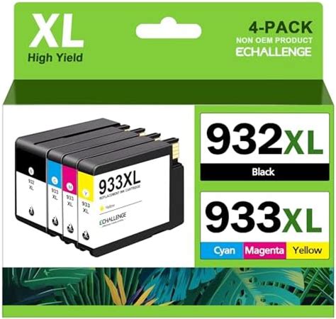 Hallolux Xl Xl Pack De Cartouches D Encre Remplacement Pour Hp