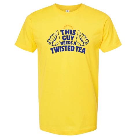 Yellow "This Guy" Tee | Twisted Tea