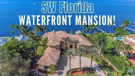 Step Inside This Luxurious SWFL Over The Top Waterfront Mansion In