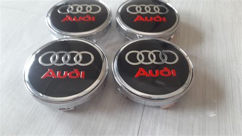 Audi kołpak kołpaki dekle na felgi emblemat znaczek Logo 60mm Ruda