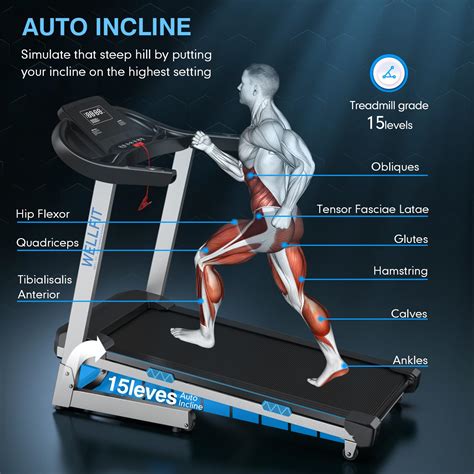 Snapklik.com : 15 Incline Treadmills 350lb Weight Capacity 3.5 HP