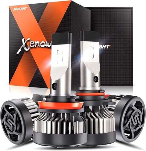 SEALIGHT Xenower X2 9005 H11 LED Headlight Bulbs 2020 Upgraded