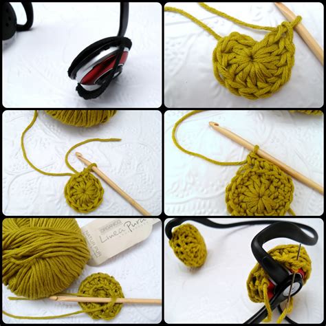 Diy Ear Cushions For Headphone Crochet Pattern