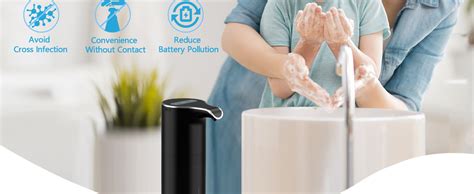 Yikhom Automatic Liquid Soap Dispenser Touchless Level Adjustable