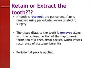 Pericoronitis | PPT