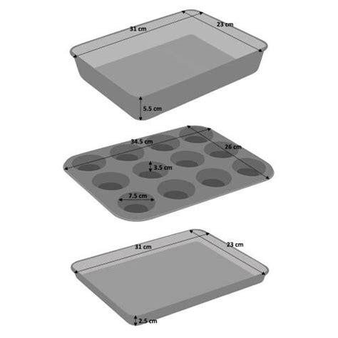 Non-Stick Bakeware Set 10 Piece | Bakeware Sets from ProCook