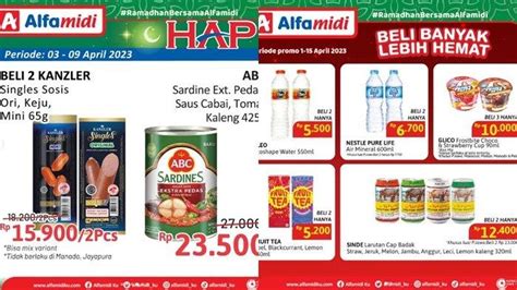 Promo Alfamidi Hari Ini Rabu April Belanja Sosis Kanzler