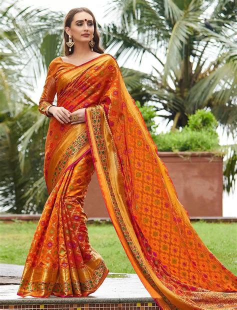 Shop Latest Banarasi Silk Saree In Australia At Indifeels