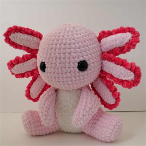 Cute Free Crochet Toy Axolotl Amigurumi Pattern Artofit