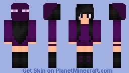 Ender Girl Minecraft Skin